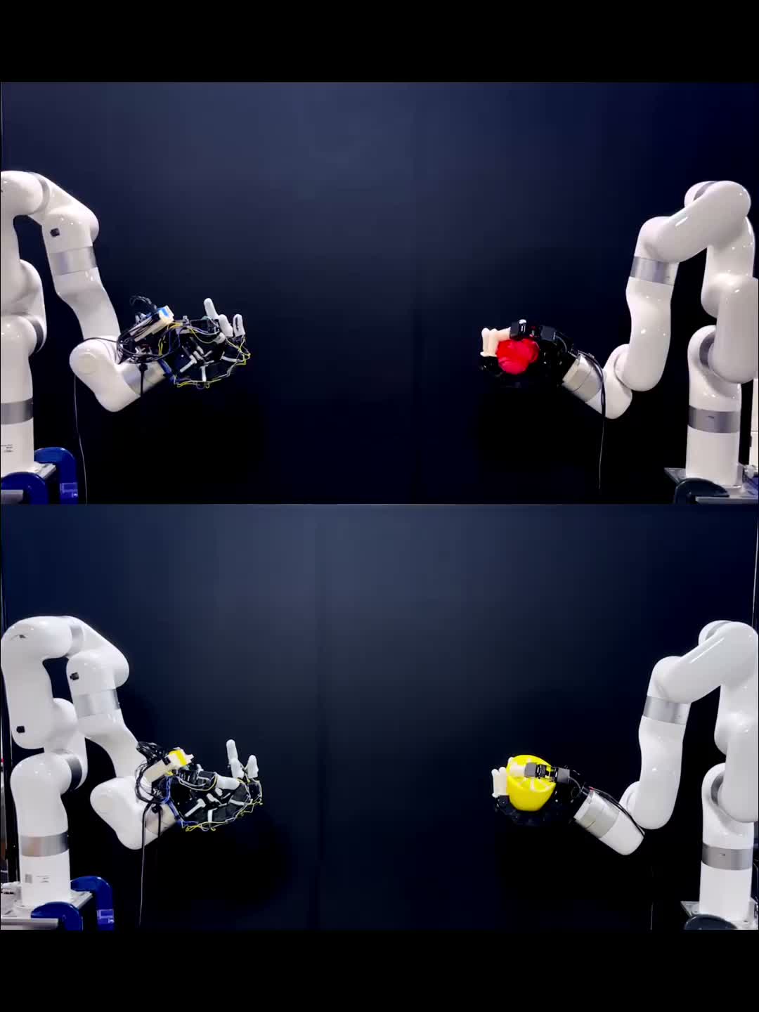 灵巧手抛接物体